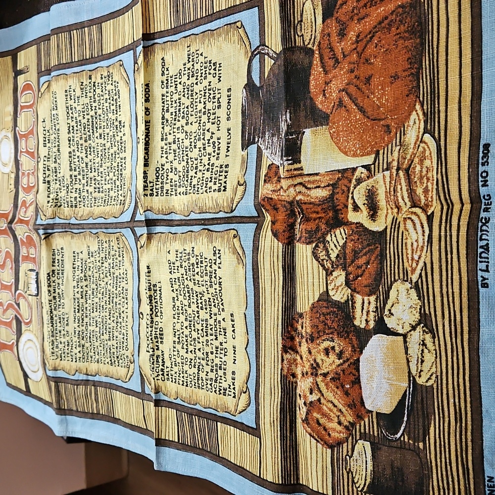 Irish Bread Linen Tea Towel